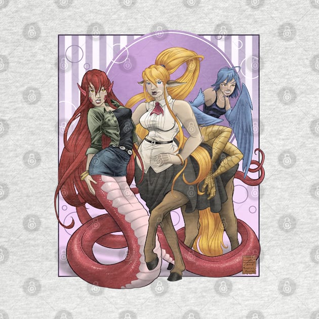 Monster Musume by jpowersart